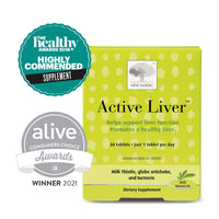 Thumbnail for NEW NORDIC Active Liver 30-Day Supply, Daily Liver Supplement, Milk Thistle, Artichoke & Turmeric, 30 Tablets (Pack of 1)