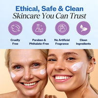 Thumbnail for LilyAna Naturals Anti Aging Retinol Face Cream for Women – Wrinkle & Neck Cream for Firming, Retinol Moisturizer for Face with Hyaluronic Acid, Hydrating Night Cream for Fine Lines, Collagen Boost