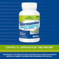 Thumbnail for 21st Century Glucosamine Daily Complex Plus D Tablets, 60 Count (27708)