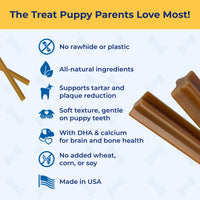 Thumbnail for N-Bone Puppy Teething Treats,Chicken, 3.74 oz (111150)