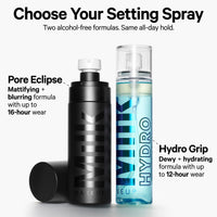 Thumbnail for Milk Makeup Hydro Grip Set + Refresh Spray with Hyaluronic Acid â€“ Sets Makeup + Hydrates Skin for Up to 12 Hours â€“ Long-Lasting, Alcohol-Free Facial Mist for Dewy, Radiant Skin â€“ 3.38 oz