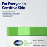 Thumbnail for CETAPHIL Rich Hydrating Night Cream For Face, With Hyaluronic Acid, 1.7 oz, Moisturizing Cream For Dry To Very Dry Skin, No Added Fragrance, (Packaging May Vary)
