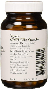Thumbnail for Pronatura Kombucha Capsules, 580 Mg, 90 Capsules