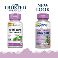 Thumbnail for SOLARAY Guaranteed Potency Wild Yam Root Extract Root Extract, Veg Cap (Btl-Plastic) 275mg | 60ct