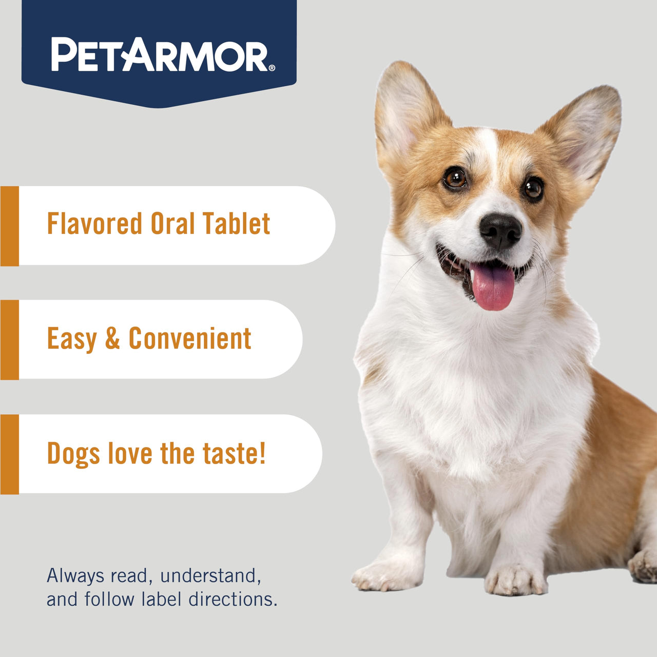 PetArmor 7 Way De-Wormer for Dogs, Oral Treatment of Tapeworm, Roundworm & Hookworm, Dewormer for Puppies & Small Dogs (6-25 lbs), Worm Remover (Praziquantel & Pyrantel Pamoate), 2 Flavored Chewables