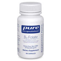 Thumbnail for Pure Encapsulations B12 Folate - Energy Supplement to Support Nerves, Energy Metabolism & Cognitive Support* - with Vitamin B Folate as Metafolin - 60 Capsules
