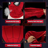 Thumbnail for Shampoer Spider Superhero Dynamic Mask - Remote LED Light & Moving Mech Eyes for Immersive Hero Experience, Nice Choice for Superhero Fans