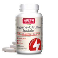 Thumbnail for Jarrow Formulas Arginine-Citrulline Sustain - Supplement Supports Nitric Oxide Production, Blood Flow & Cardiovascular Health - Men's Health Formula - Up to 60 Servings