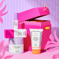 Thumbnail for Drunk Elephant The Coast Is Clear Night Kit - Includes Lala Retro (50 ml/1.69 fl oz), T.L.C. Framboos (15 ml/.5 fl oz), Ceramighty (5 ml/.16 fl oz), and Beste No. 9 60 ml/2 fl oz)