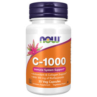 Thumbnail for Now Foods Supplements, Vitamin C-1,000 with Rose HIPS & Bioflavonoids, Antioxidant Protection*, 30 Veg Capsules