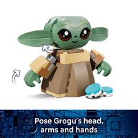 Thumbnail for LEGO Star Wars Grogu’s Homestead Building Toy for Boys & Girls - The Mandalorian Pretend Play Set W/Sorgan Frog & Poseable Grogu Figures for Preschool Kids, Ages 4+ - Gift Idea for Birthdays - 75443