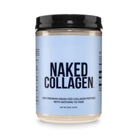 Thumbnail for NAKED Collagen Peptides Protein Powder, 60 Servings, Pasture-Raised, Unflavored Grass-Fed Hydrolyzed Collagen Supplement, NSF Certified, Paleo Friendly, Non-GMO, Keto, Gluten Free, 20oz