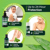 Thumbnail for Antibacterial Body Wash - Antibacterial Soap And Tea Tree Body Wash For Jock Itch, Athletes Foot, Eczema And Back Acne - Anti Bacterial Body Soap For Men And Women Safe For All Skin Types - 8 Oz