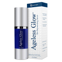 Thumbnail for BioTrust Ageless Glow Anti Aging Moisturizer, Skin Brightening Serum with Vitamin C and Hyaluronic Acid, Plant-Based, Naturally Derived Facial Serum (1 fl oz.)