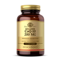Thumbnail for Solgar Megasorb CoQ-10 200 mg, 60 Softgels - Supports Heart & Brain Function - Coenzyme Q10 Supplement - Enhanced Absorption - Gluten Free, Dairy Free - 60 Servings