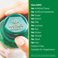Thumbnail for Nature's Bounty Magnesium, Mineral Supplement, Supports Bone and Muscle Health, 500 mg, Coated Tablets, 100 Count