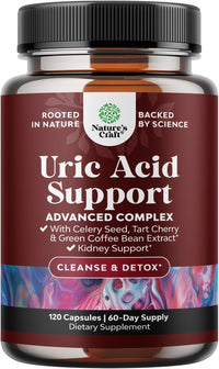 Thumbnail for Green Coffee Bean Extract for Uric Acid Cleanse & Detox - Green Coffee Beans with Turmeric, Tart Cherry & Celery Seed for Adults - Daily Uric Acid Flush for Joints Support & Kidney Cleanser – 120 Ct