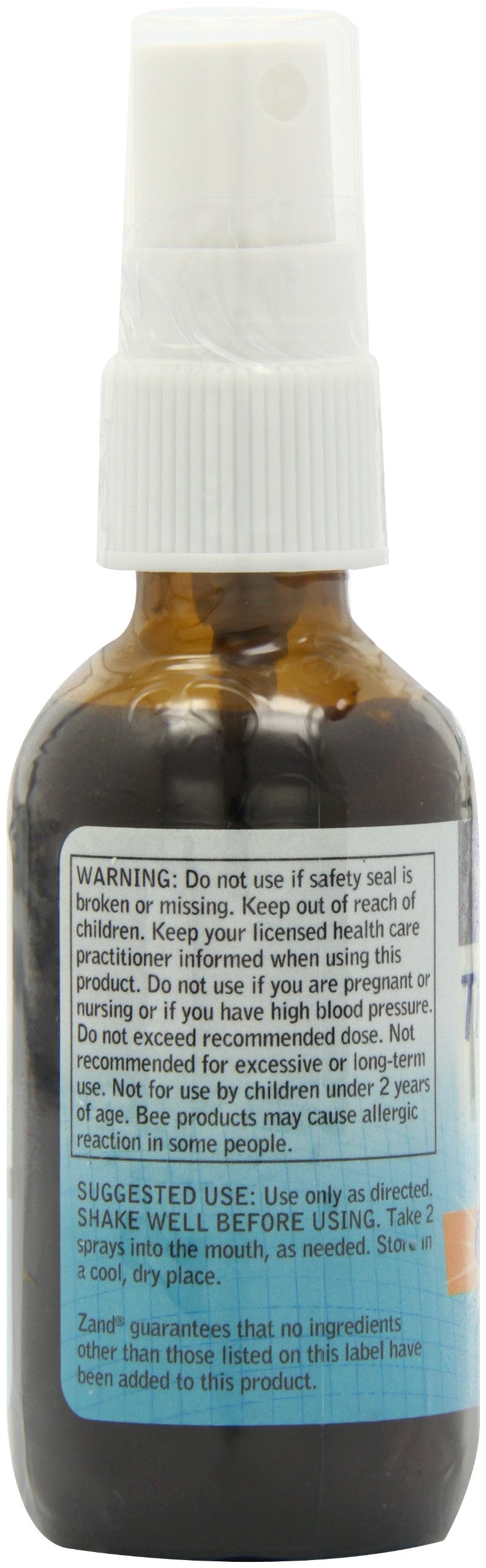 ZAND Immunity HerbalMist Throat Spray | Soothing Formula with Echinacea, Tea Tree, Sage, Elderberry & Peppermint (2oz)