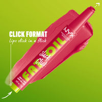Thumbnail for NYX PROFESSIONAL MAKEUP Fat Oil Slick Click, Lightweight, Buildable, Pigmented Vegan Lip Balm - Clout