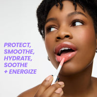 Thumbnail for Wonderskin Lip Rehab Serum Oil - Tinted Lip Oil, Hydrating, Moisturizing, and Non-Sticky Coral Pink Tint Serum for Dry Lips (Lover)