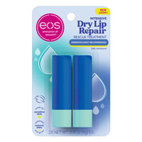 Thumbnail for eos The Hero Lip Repair, 24HR Moisture for Severely Dry Lips, Natural Strawberry Extract, Hypoallergenic Moisturizing Lip Balm, 0.14 oz, 2-Pack