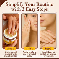 Thumbnail for Sweet Bee Magic Organic Honey Bee Balm for Face, Skin & Body - All in One Honey Balm - Beeswax Body Moisturizer - All Natural Aid - 1 jar (4oz)