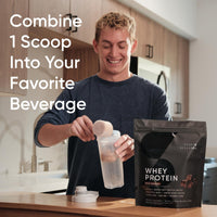 Thumbnail for Sports Research Whey Protein - Sports Nutrition Whey Isolate Protein Powder for Lean Muscle Building & Workout Recovery - 5 lb Bag Bulk Protein Powder 25g per Serving - Dutch Chocolate, 56 Servings