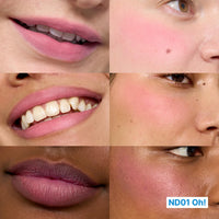 Thumbnail for fwee Blurry Pudding Pot + Keychain SET | Airbrushed Blush & Lip, Buildable Pigment, Long-lasting, Lightweight, Easy to Blend, Natural Soft Matte Finish Makeup – Oh! (Cool Pink) | 0.17 oz