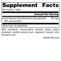 Thumbnail for Source Naturals Pycnogenol Proanthocyanidin Complex, 100 mg - 30 Tablets