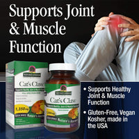 Thumbnail for Nature's Answer Cat's Claw Inner Bark | Full Spectrum Herb | Supports Healthy Joint & Muscle Function | Gluten-Free, Vegan/Vegetarian & Kosher Certified | 90ct Capsules