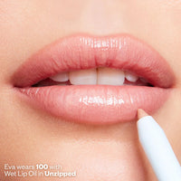 Thumbnail for Kosas Hotliner Retractable Lip Liner Pencil with Built-In Brush & Sharpener - Easy Contouring, Hydrating, Long-Lasting - Pigmented Creamy Texture for Plumping Lips - Hyaluronic Acid & Konjac -100