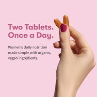 Thumbnail for Garden of Life Multivitamin for Women 40 Plus, Organics Womens Vitamins, Hormone & Breast Health Support Blend, Vegan, 120 Tablets