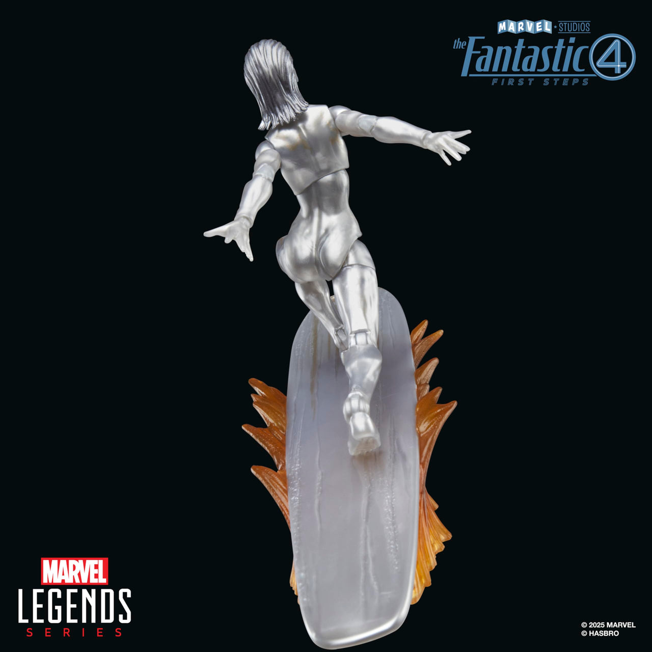 Marvel Legends Series Silver Surfer, The Fantastic Four: First Steps Movie Collectible 6 Inch Action Figure Toy