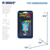 Thumbnail for Prevue Hendryx Sound & Movement Birdie Basics Lantern Mirror Bird Toy 60420