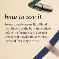 Thumbnail for Julep Eyeshadow 101 Crème-to-Powder Waterproof Eyeshadow Stick – Russet Shimmer – Long-Lasting, Crease-Proof, Rich Hints of Red And Shimmer Cream Eyeshadow with Built-in Smudger
