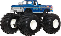 Thumbnail for Hot Wheels Monster Trucks, Oversized Monster Truck, 1:24 Scale Die-Cast Toy Truck with Giant Wheels and Cool Designs