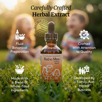 Thumbnail for Christopher's Original Formulas Kid-E-Mins Vitamins & Minerals, Natural Orange Flavor, Kids Liquid Multivitamin, 2 oz