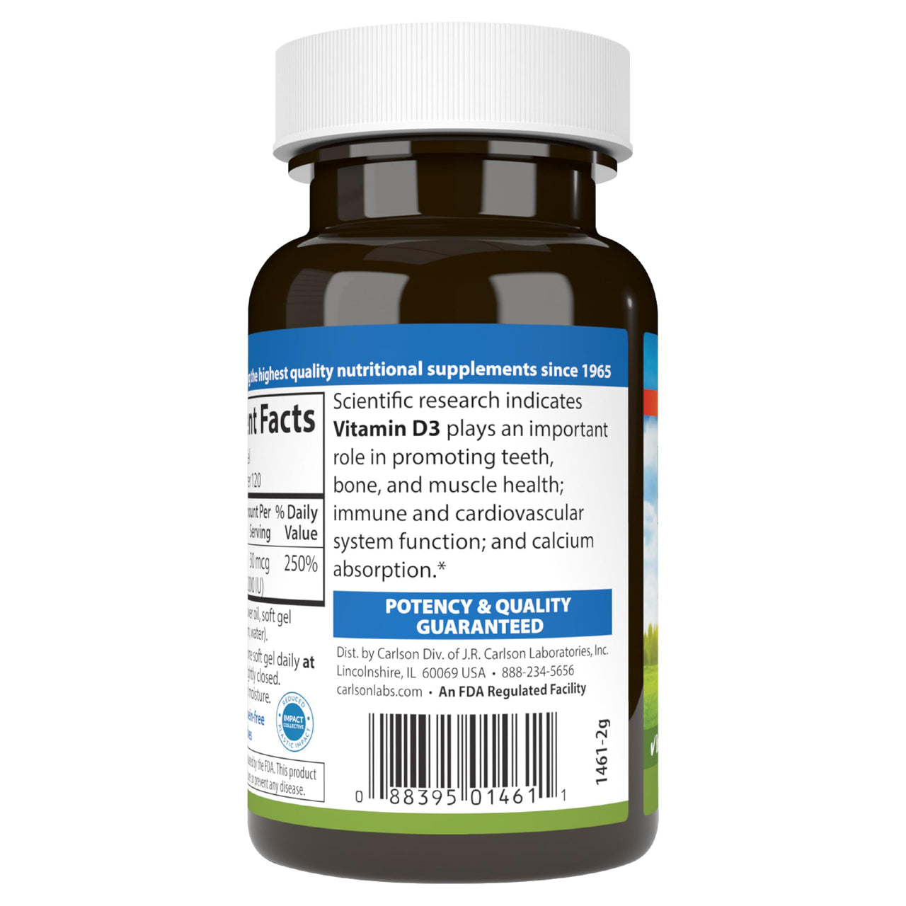 Carlson - Co-Q10, Co-Enzyme Q10, 100 mg, Energy Production & Heart Function, 200 Softgels