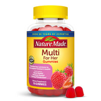 Thumbnail for Nature Made Multivitamin For Women, Womens Gummy Multivitamins for Daily Nutritional Support, 70 Multi Vitamin Gummies, 35 Day Supply