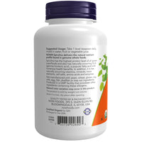 Thumbnail for NOW Foods Supplements, Certified Organic, Spirulina Powder, Rich in Beta-Carotene (Vitamin A) and B-12 with naturally occurring GLA & Chlorophyll, 4-Ounce
