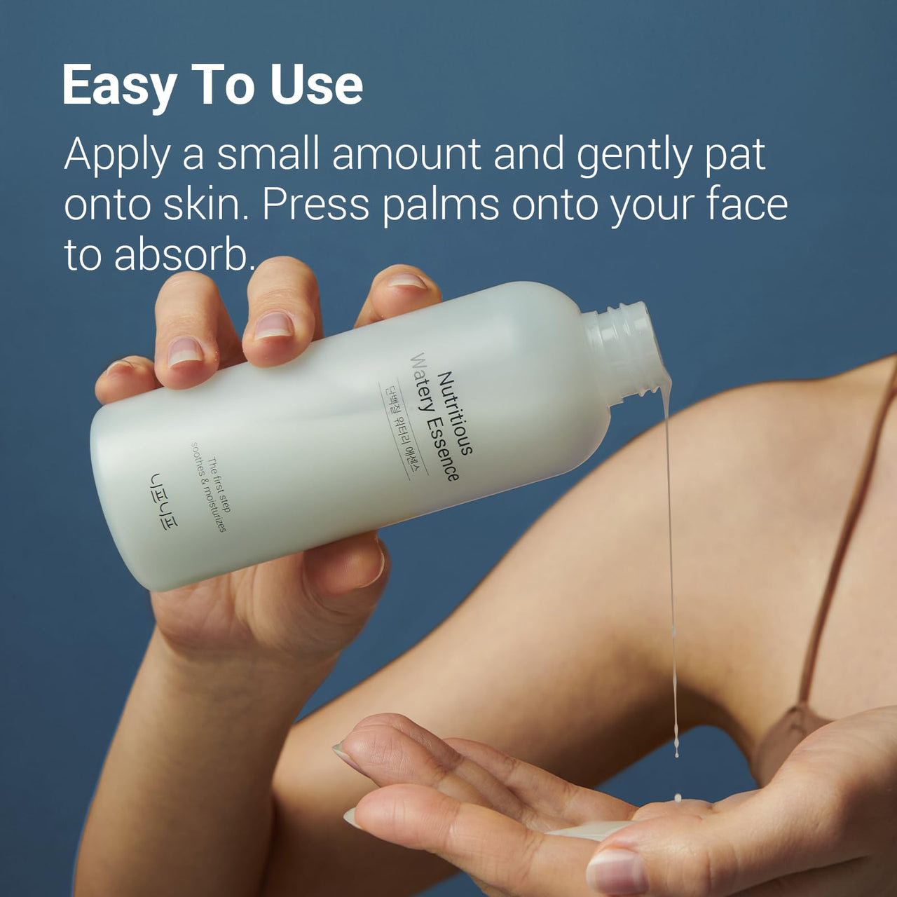 NEAF NEAF Nutritious Watery Essence, All-in-one Power Plant-Protein Toner for Soothing and Hydrating, Gentle Exfoliation, CICA Calming, Niacinamide, Korean Skincare, Glass Skin (180ml / 6.08 fl.oz.)