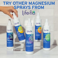 Thumbnail for Life flo Magnesium Oil Night Spray - Pure Magnesium Oil Spray for Feet and Body, Sourced from Zechstein Seabed and Infused with Lavender, Calming for Adults and Kids, Cruelty-Free - 8 fl oz