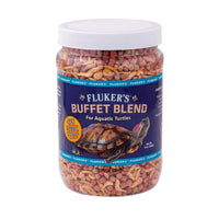 Thumbnail for Fluker's Flukers 70131 Buffet Blend Aquatic Formula Turtle Food, 12oz