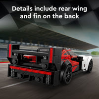 Thumbnail for LEGO Speed Champions Porsche 963 76916, Model Car Building Kit, Racing Vehicle Toy for Kids, 2023 Collectible Set with Driver Minifigure