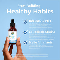 Thumbnail for MaryRuth Organics USDA Organic Infant Liquid Probiotic Drops | Baby Essentials | Probiotics for Infants | Baby Probiotic Drops | Proprietary Probiotic Blend | Vegan | Non GMO | 125 Servings