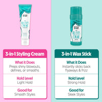 Thumbnail for Not Your Mother's All Eyes On Me 3-in-1 Hair Wax Stick with UV Protection - Wax Stick for All Hair Types