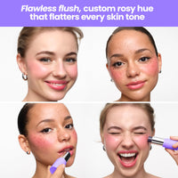 Thumbnail for Wonderskin PHLush Stick - Multi-Use Blush Stick, Cream Blush for Cheeks and Lips - pH-Activated, Cooling & Nourishing Cheek Stain Makeup