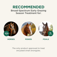 Thumbnail for Quest Gel Moxidectin Horse Dewormer, Early Grazing Season recommended for Horses and Ponies 6 months and older, 0.5oz Sure-Dial Syringe