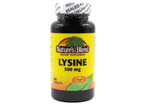 Thumbnail for Lysine 500 mg 500 mg 100 Tabs