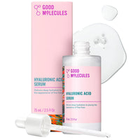 Thumbnail for Good Molecules Hyaluronic Acid Serum - 1% Hyaluronic Acid Non-Greasy Ultra hydrating Serum Facial Moisturizer for Plumper Skin, Skin Care for Face